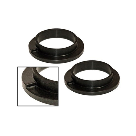 Scott Drake Coil Spring Insulators Black Polyurethane 3/8 inch - C4DZ-5415-UR