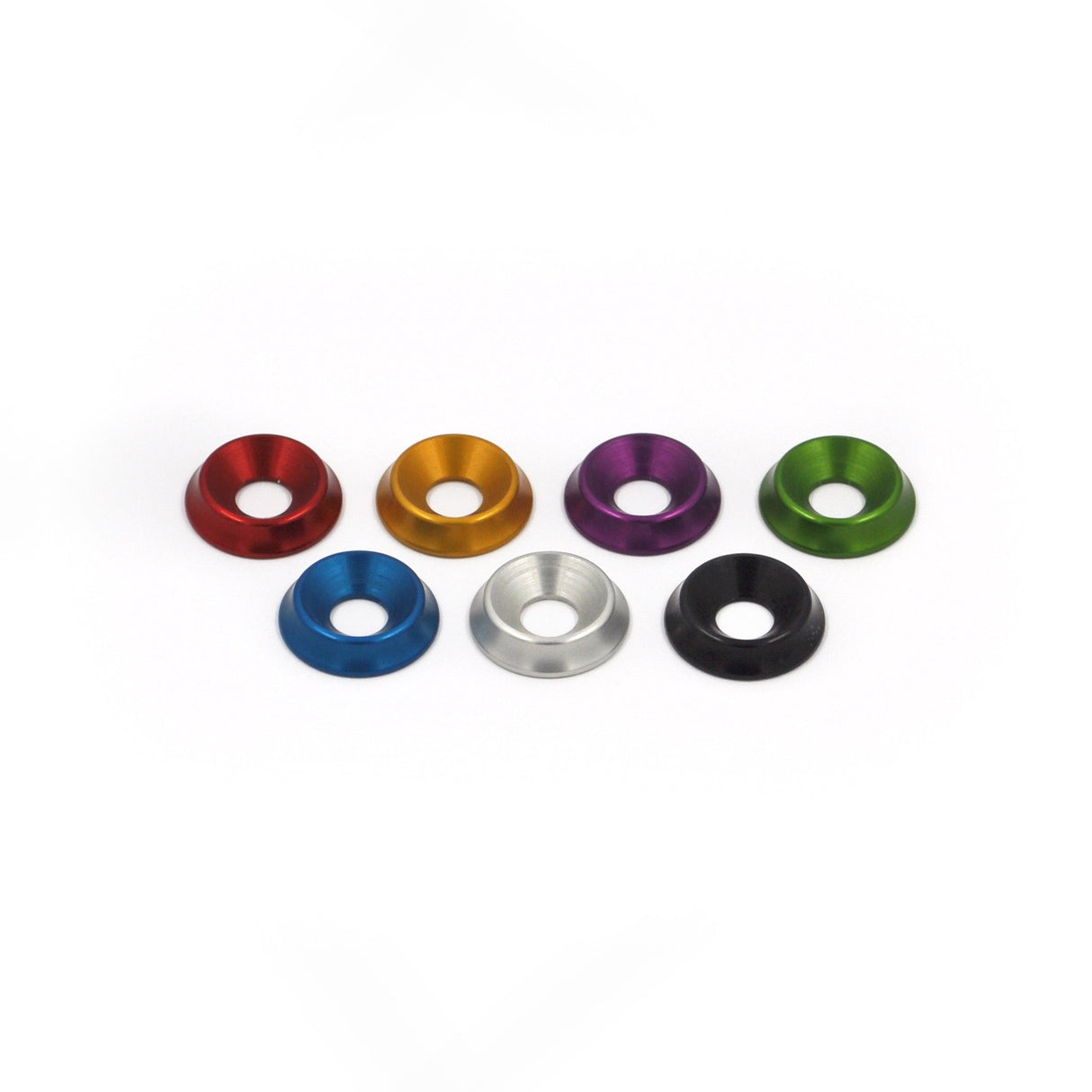 Aluminum Dress-Up Washer Kit – M6/M8 (10 Pack) 072-024-SILVER