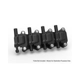 Holley 561-130 EFI Ignition Coil Remote Relocation Bracket, Black Finish, Pair