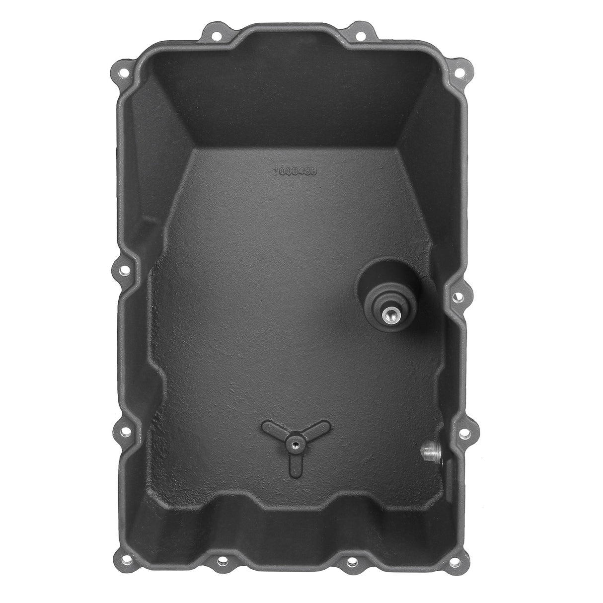 B&M Hi-Tek Deep Transmission Pan - Aluminum - Toyota - Black - 70393