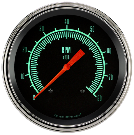 Classic Instruments G/Stock 4 5/8" Tachometer - GS71SLF