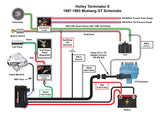 Holley EFI Terminator X - Foxbody Mustang 5.0 EFI Kit - 550-937F-1