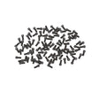Mr Gasket Header Bolts - 3/8-16 x 3/4 Inch Hex Head - Black Oxide - 100 Pieces - 915A