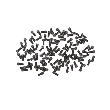 Mr Gasket Mr. Gasket Header Bolts - 3/8-16 x 3/4 Inch Hex Head - Black Oxide - 100 Pieces - 915A