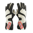 Racequip SFI 3.3/5 Black / Gray Outseam Short Gauntlet Nomex Race Gloves - Medium - 356603RQP