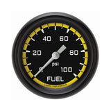Classic Instruments Autocross Yellow 2-5/8" Fuel Pressure Gauge (100 PSI) - AX346YBPF