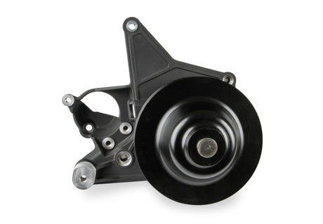 Holley 97-252BK BRACKET KIT, P/S LT4-W LONG SPACER NATURAL-BLACK FINISH