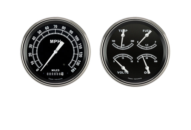 Classic Instruments Traditional Series Two Gauge Set - TR52SLF