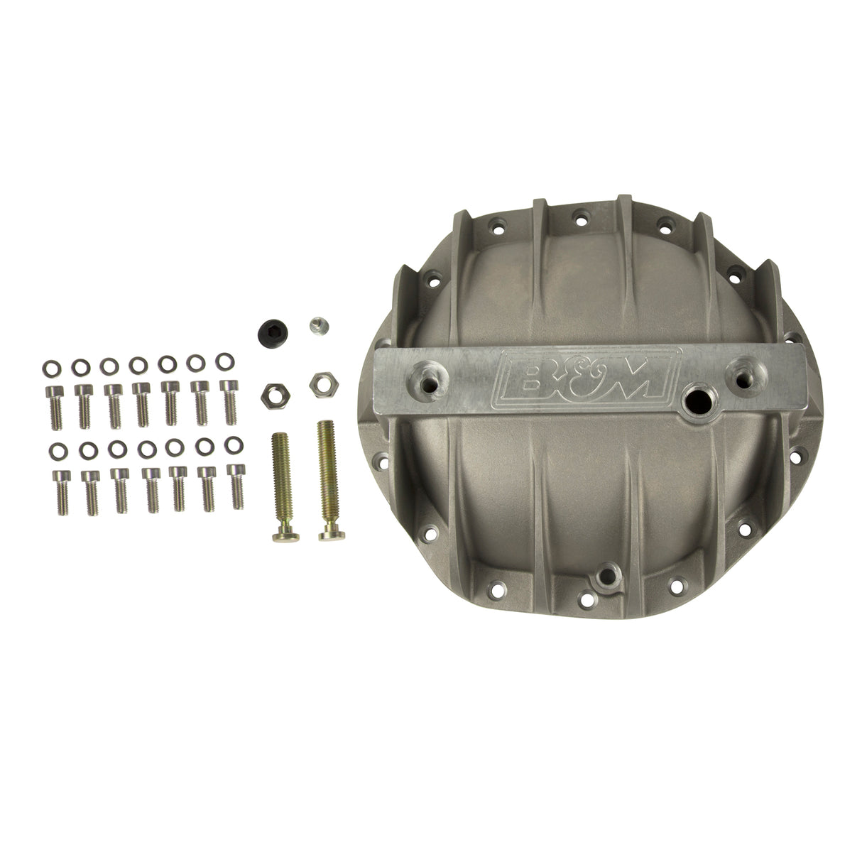 B&M Hi-Tek Aluminum Differential Cover for GM 9.5-inch 14-bolt - 70505