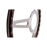 Scott Drake Steering Wheel Corso Feroce Shelby Style Wood and Aluminum 14" - S1MS-3600-WG-14