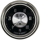Classic Instruments All American Tradition 2 5/8" Fuel Pressure Gauge, 100 psi - AT346SLC