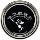 Classic Instruments Traditional 2-5/8" Oil Temperature Gauge - TR228SLF