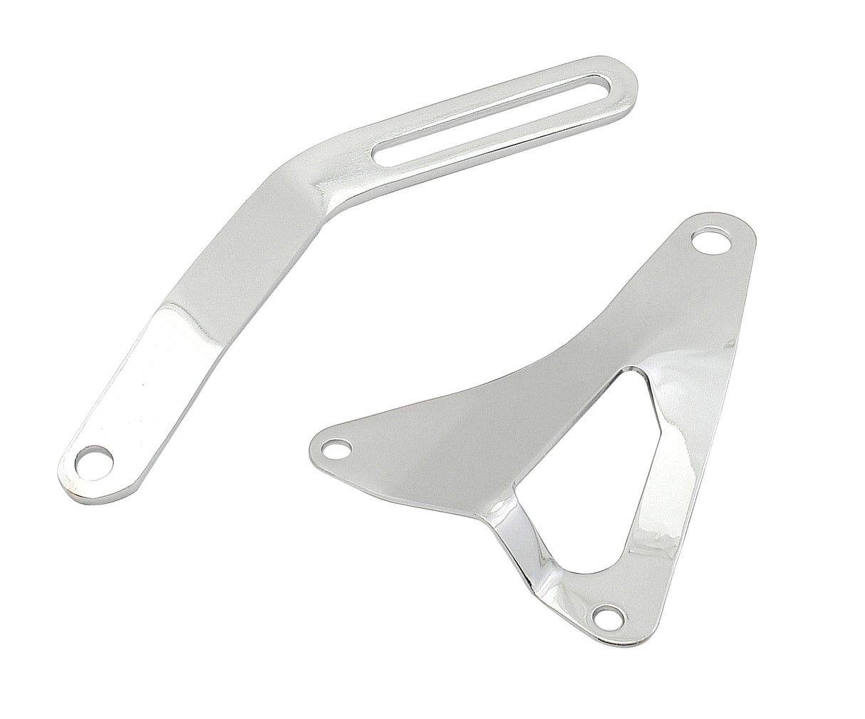 Mr Gasket Alternator Bracket - Chrome - 5185