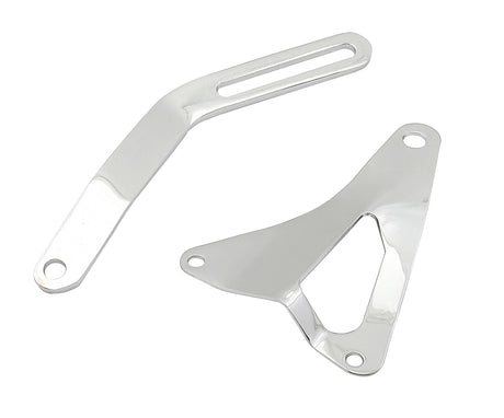 Mr Gasket Alternator Bracket - Chrome - 5185