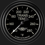 Classic Instruments Moal Bomber 2 5/8" Transmission Temperature Gauge - MA327BLF