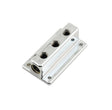 Mr Gasket Tee Style Fuel Block with 3 Outlets - 6151MRG