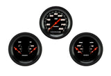 Classic Instruments Velocity Black Series Three Gauge Set - VS04BBLF