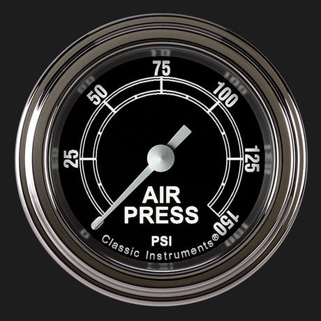 Classic Instruments Traditional 2 1/8" Air Pressure Gauge - TR118SLF