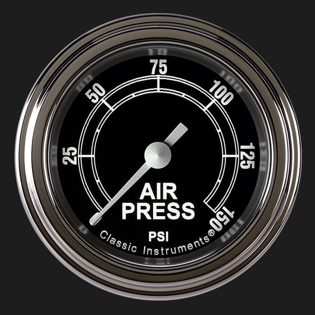Classic Instruments Traditional 2 1/8" Air Pressure Gauge - TR118SLF