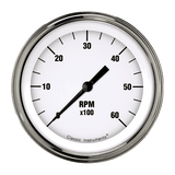 Classic Instruments White Hot 3 3/8" Tachometer - WH60SLF