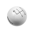 Hurst Shift Knob - 4-Speed Pattern - White - 1637626