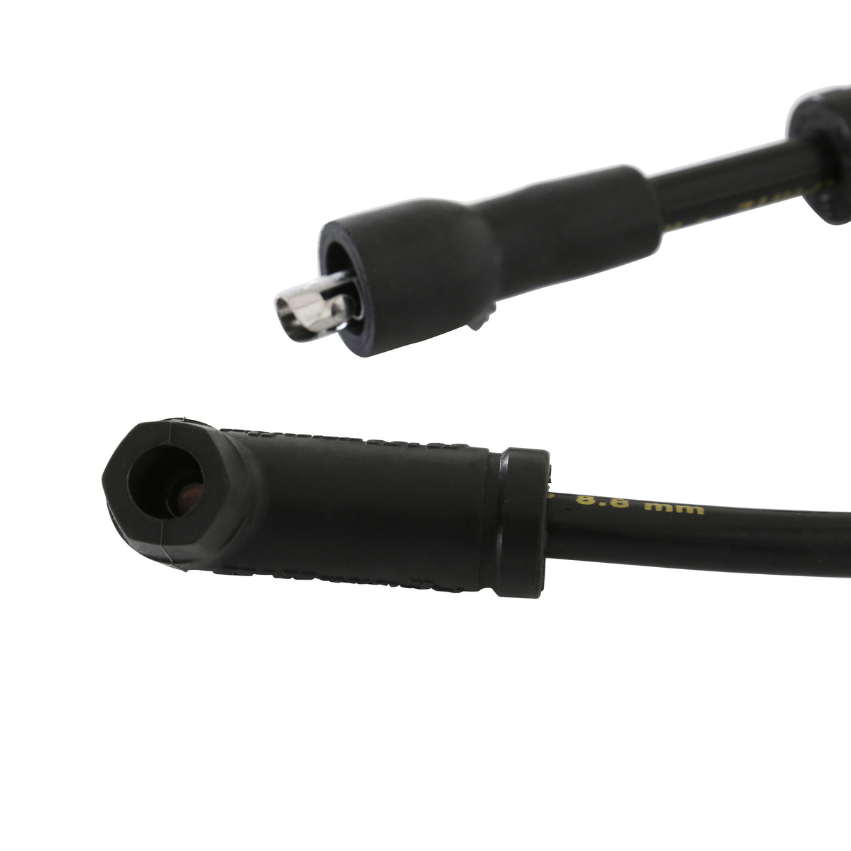 ACCEL Custom Race Wire - Select Dyna & Touring Applications - 8.8mm - Spiral Core - Black - 172071K