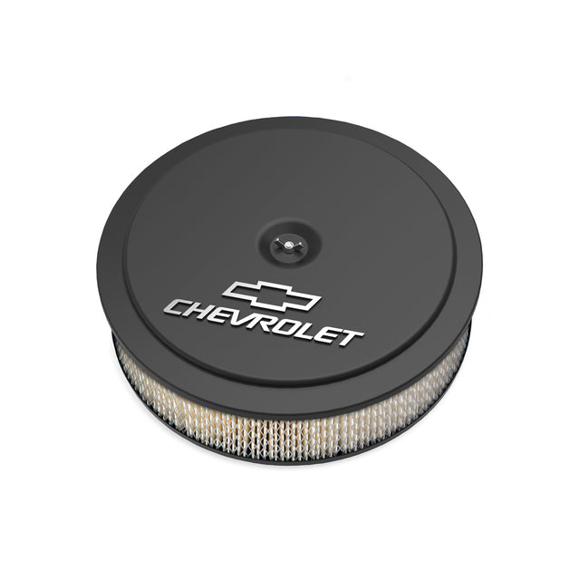 Holley 120-212 GM Muscle Series Air Cleaner - Satin Black Machined