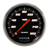 Classic Instruments VELOCITY BLACK 5IN SPEEDO 160MPH - VS56BSLF