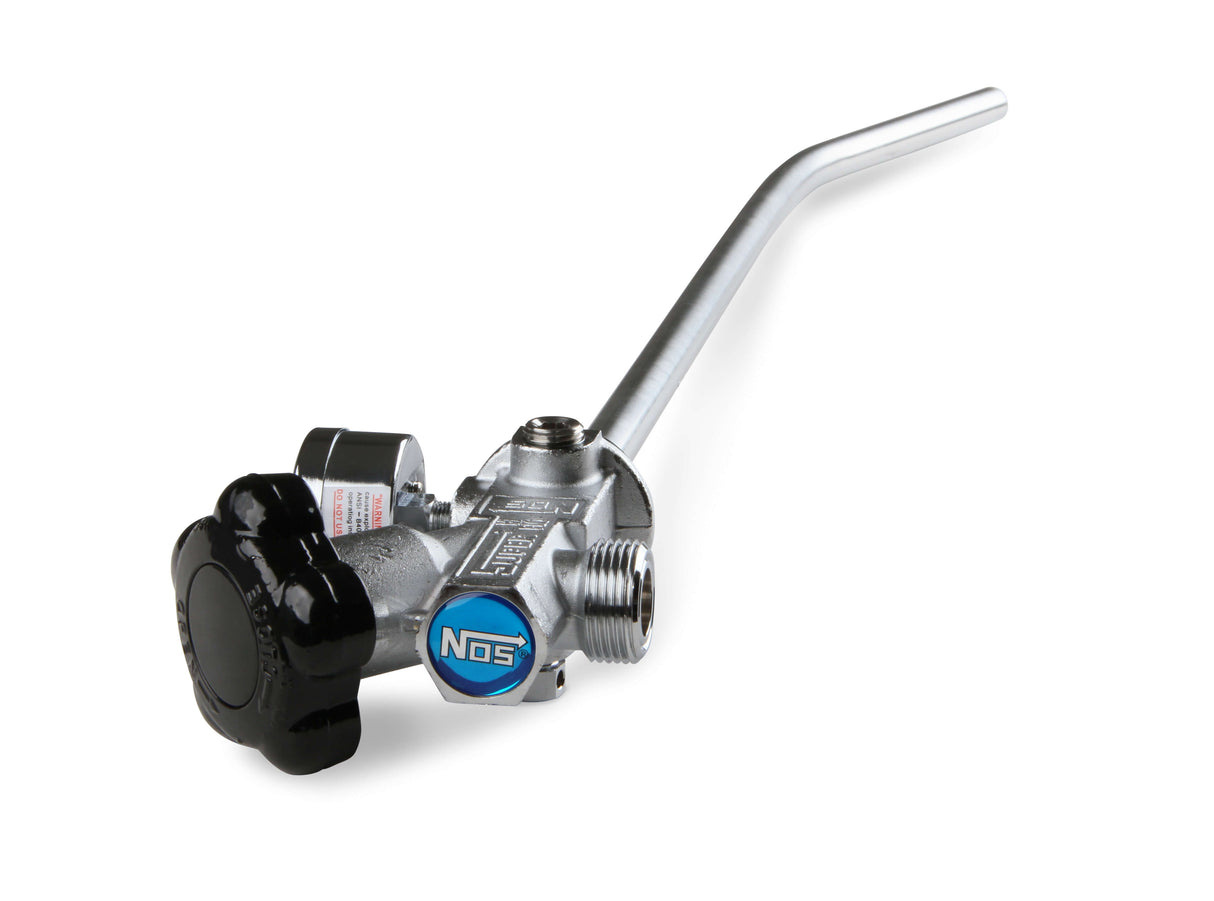 NOS 15lb & 20 lb Bottle Super Hi-Flow Valve Assembly w/Siphon Tube & Blue Gauge - 16340ANOS