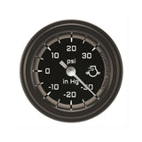 Classic Instruments Autocross Gray 2-1/8" Boost/Vacuum Gauge - AX141GBLF