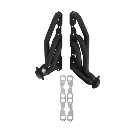 Flowtech Shorty Headers - Black Painted - 91830FLT