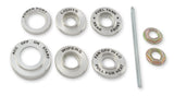 Scott Drake 1968-77 Bronco Billet Dash Knob and Bezel Master Kit - C8TZ-10852-MKBL