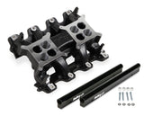 Holley 300-121BK LS EFI Manifold - 2x4 Dual Plane - Black GM LS1/LS2/LS6
