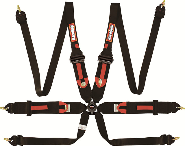 Racequip FIA 6 Point Camlock Harness Set - 854004RQP