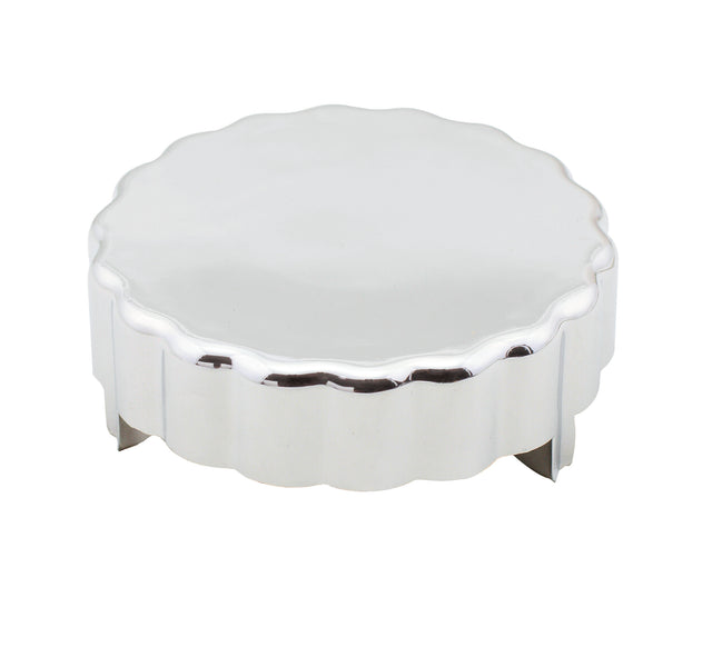 Mr Gasket Chrome Power Steering Cap Cover - 9776