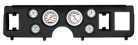Classic Instruments Velocity White Series Full Sweep Gauge Set - CDMU79VSW101BL