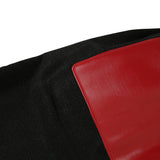Scott Drake Mach 1 Carpet Kit (Black with Red Inserts) - CAR69-M-BK-RD