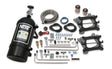 NOS Cheater Wet Nitrous System for 2x4 Dual 4150 4-barrel Carburetors-Black - 02010BNOS