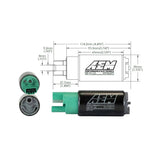 AEM High Flow In-Tank Fuel Pump - 50-1220