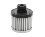 Mr Gasket Chrome Valve Cover Breather - Push On Style Open Element - 2049