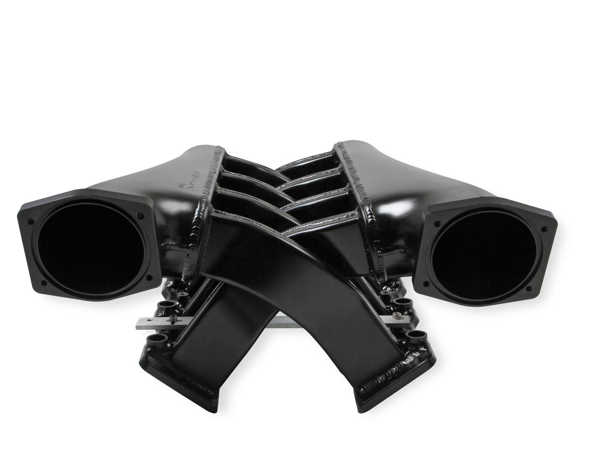 Holley 820242 Sniper EFI Fabricated Intake Manifold Dual Plenum 102mm LS1/2/6, Rail Kit - Blk