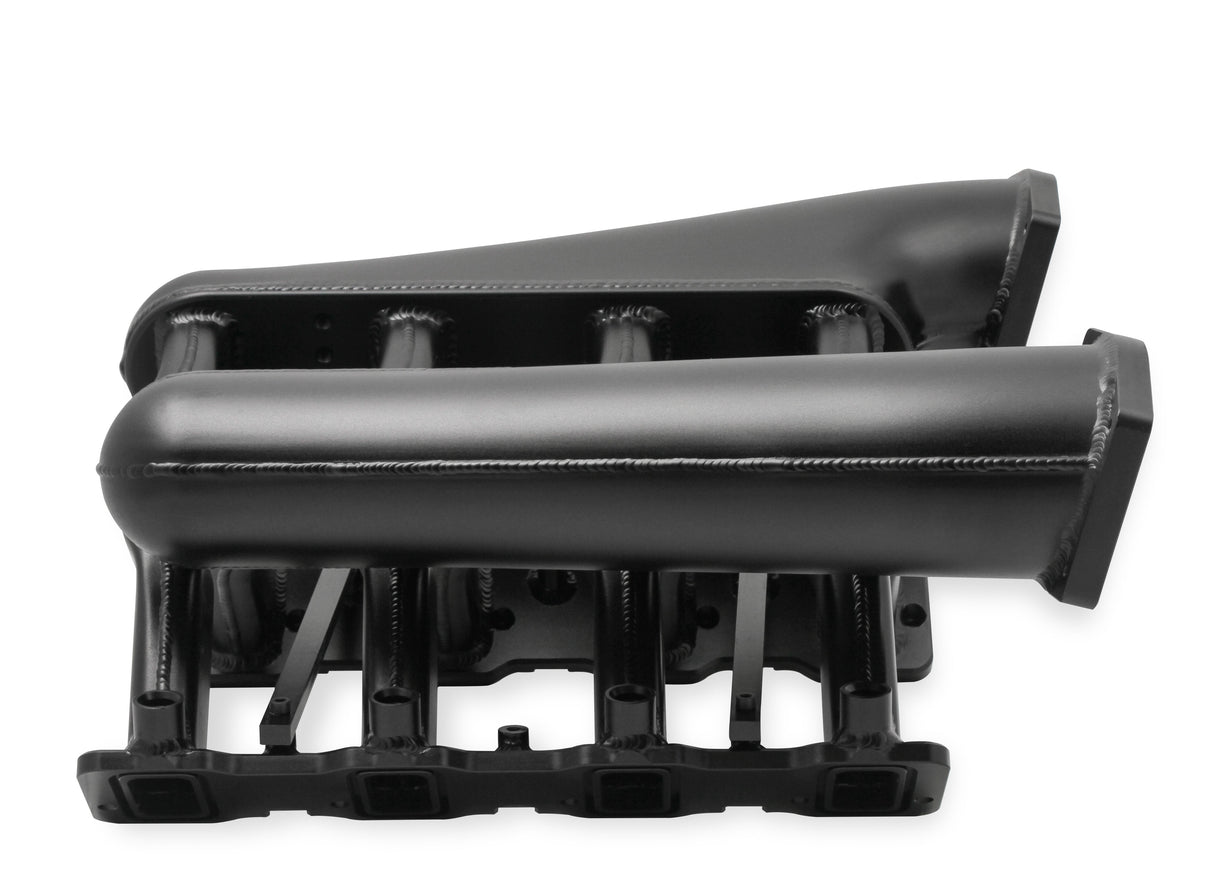 Holley 822242 Sniper EFI Fabricated Intake Manifold Dual Plenum 102mm LS3/L92, Rail Kit - Blk