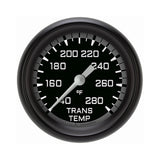 Classic Instruments Autocross Gray 2-5/8" Transmission Temperature Gauge - AX327GBPF