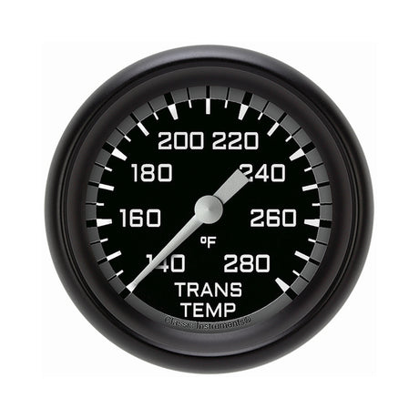 Classic Instruments Autocross Gray 2 5/8" Transmission Temperature Gauge - AX327GBPF