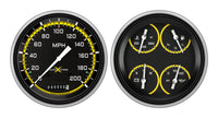 Classic Instruments AutoCross Yellow 1951-52 Chevy Car Package - CH51AXY52