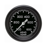 Classic Instruments Autocross Gray 2 5/8" Cylinder Head Temp. Gauge - AX397GBPF