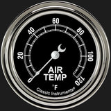 Classic Instruments Traditional 2 5/8" Outside Air Temp Gauge - TR399SLF