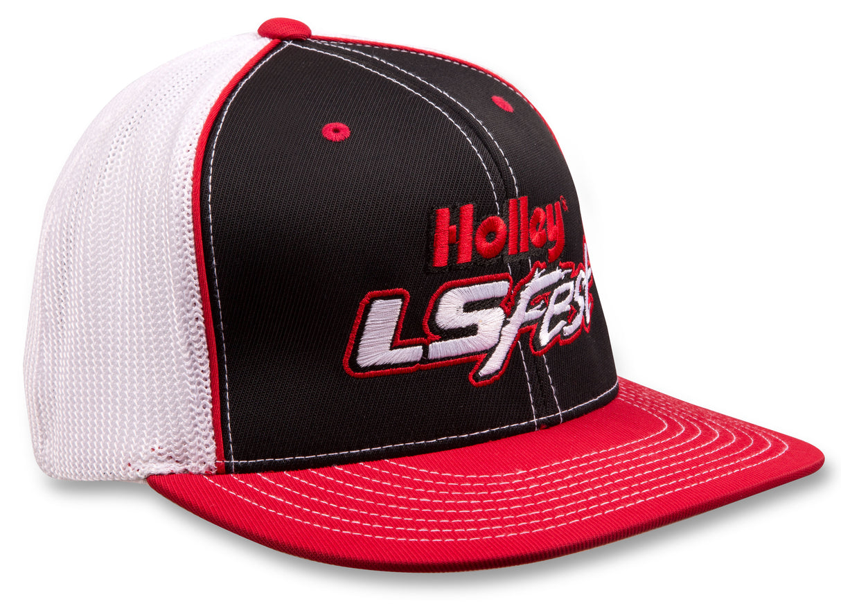 Holley 10166-LGHOL LS Fest Flexfit Flat Bill Hat