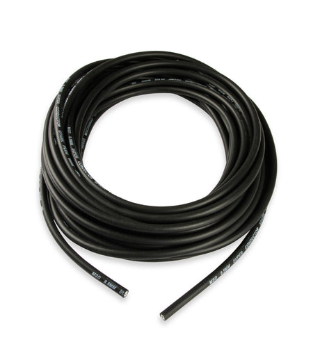 MSD Super Conductor Spark Plug Wire, Black 8.5mm, 50 Ft - 34023