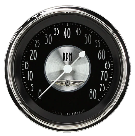 Classic Instruments All American Tradition 3 3/8" Tachometer - AT80SHC